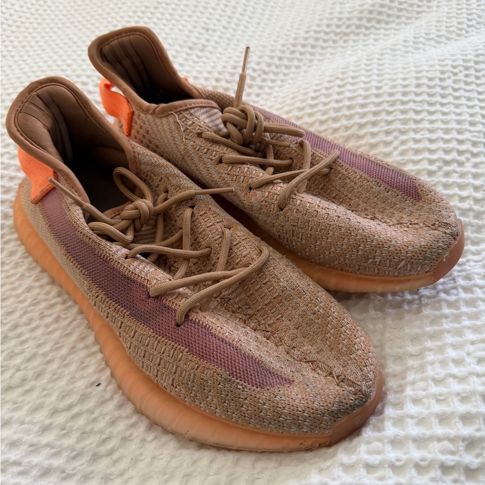 Stylish Brown and Orange Sneakers